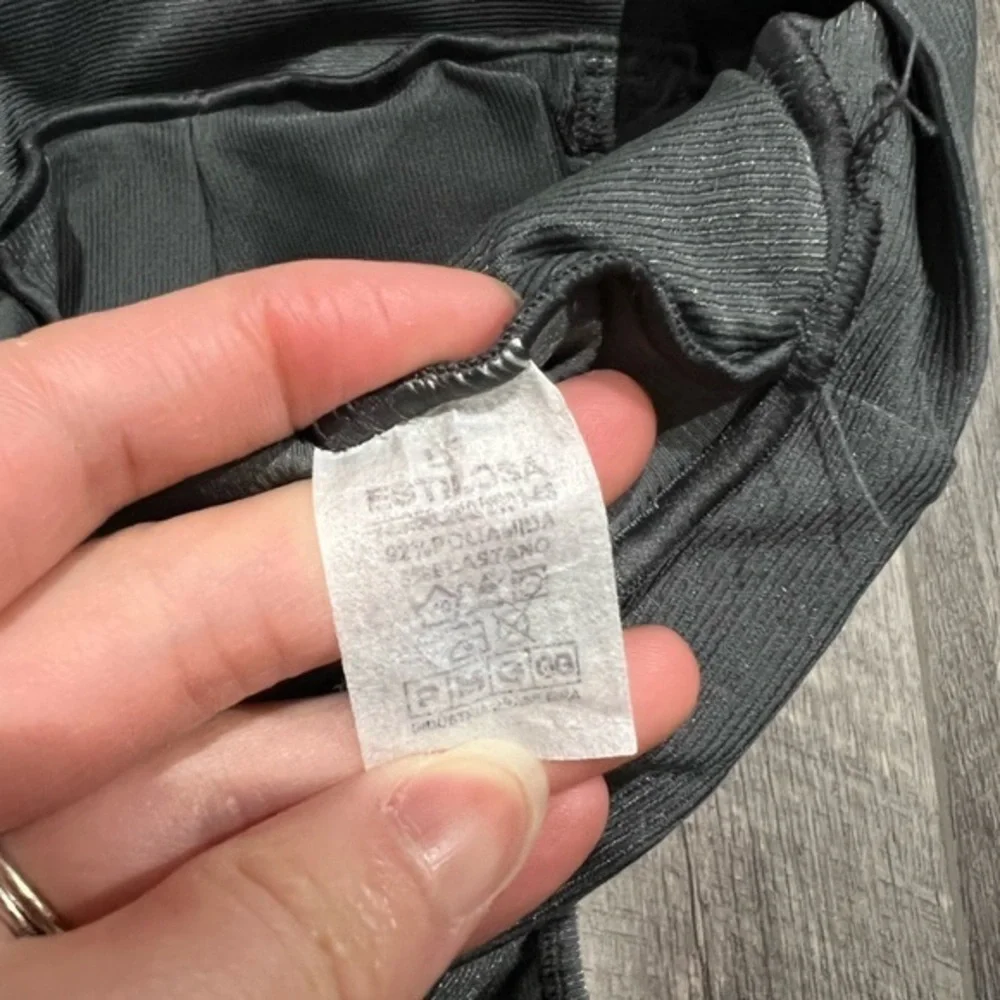 Estilosa‎ Grey Ribbed Sports Bra
